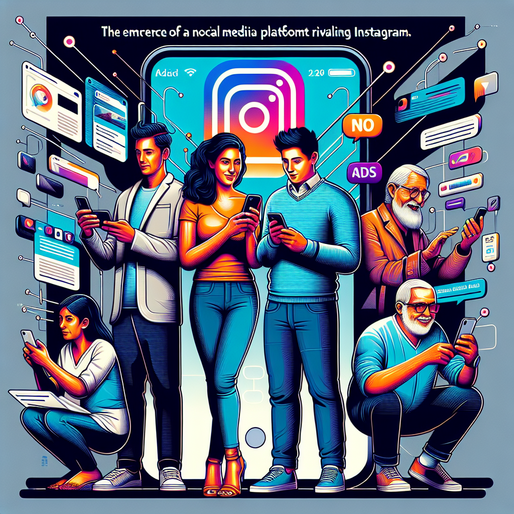 Nueva app de la red social que desafía a Instagram sin publicidad