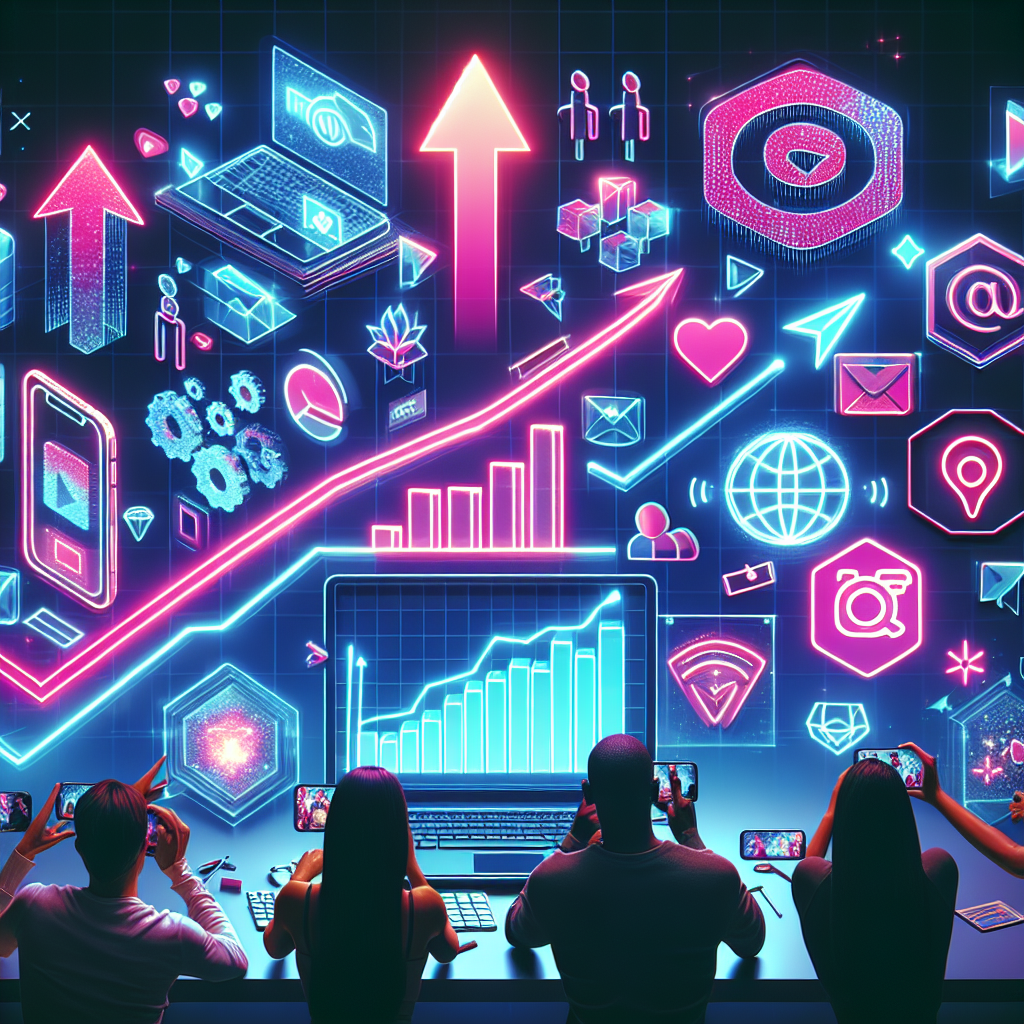 Crecimiento de inversión en publicidad de TikTok e influencers